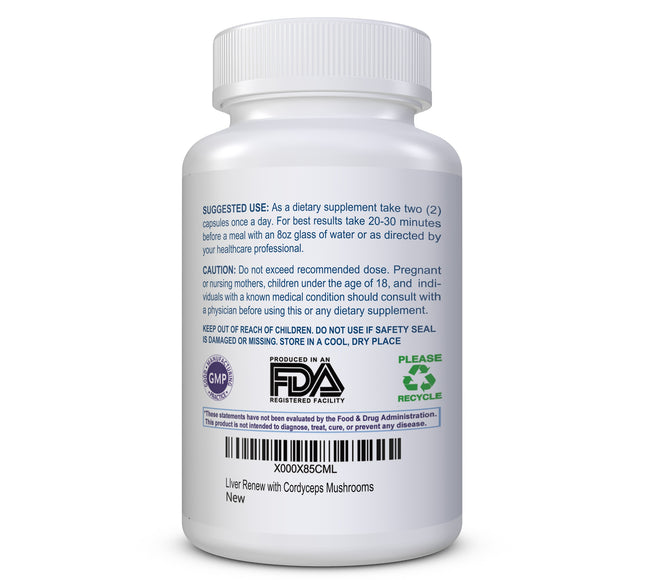 Viking Icelandic Liver Renew with Cordyceps Mushrooms
