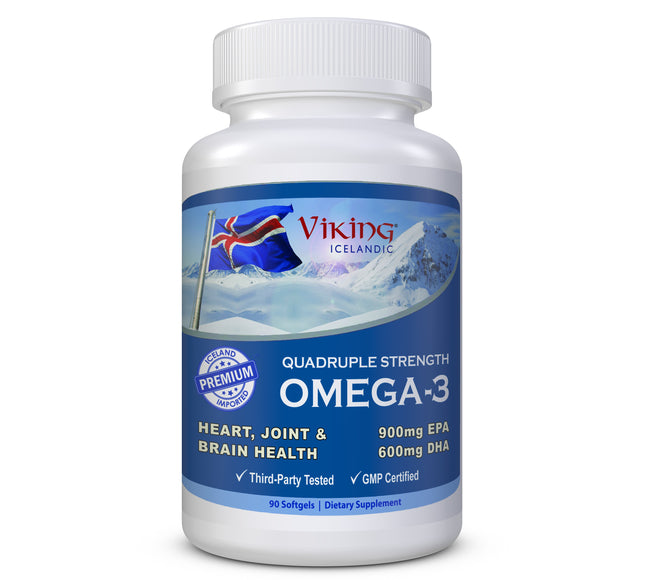 Viking Icelandic Quadruple Strength Omega-3