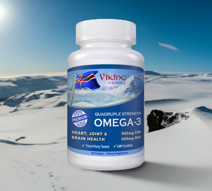 Viking Icelandic Quadruple Strength Omega-3