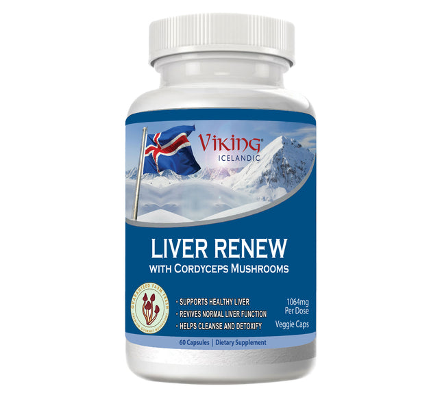 Viking Icelandic Liver Renew with Cordyceps Mushrooms